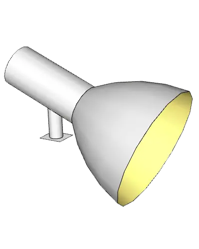 Spotlight for drager eller bakvegg