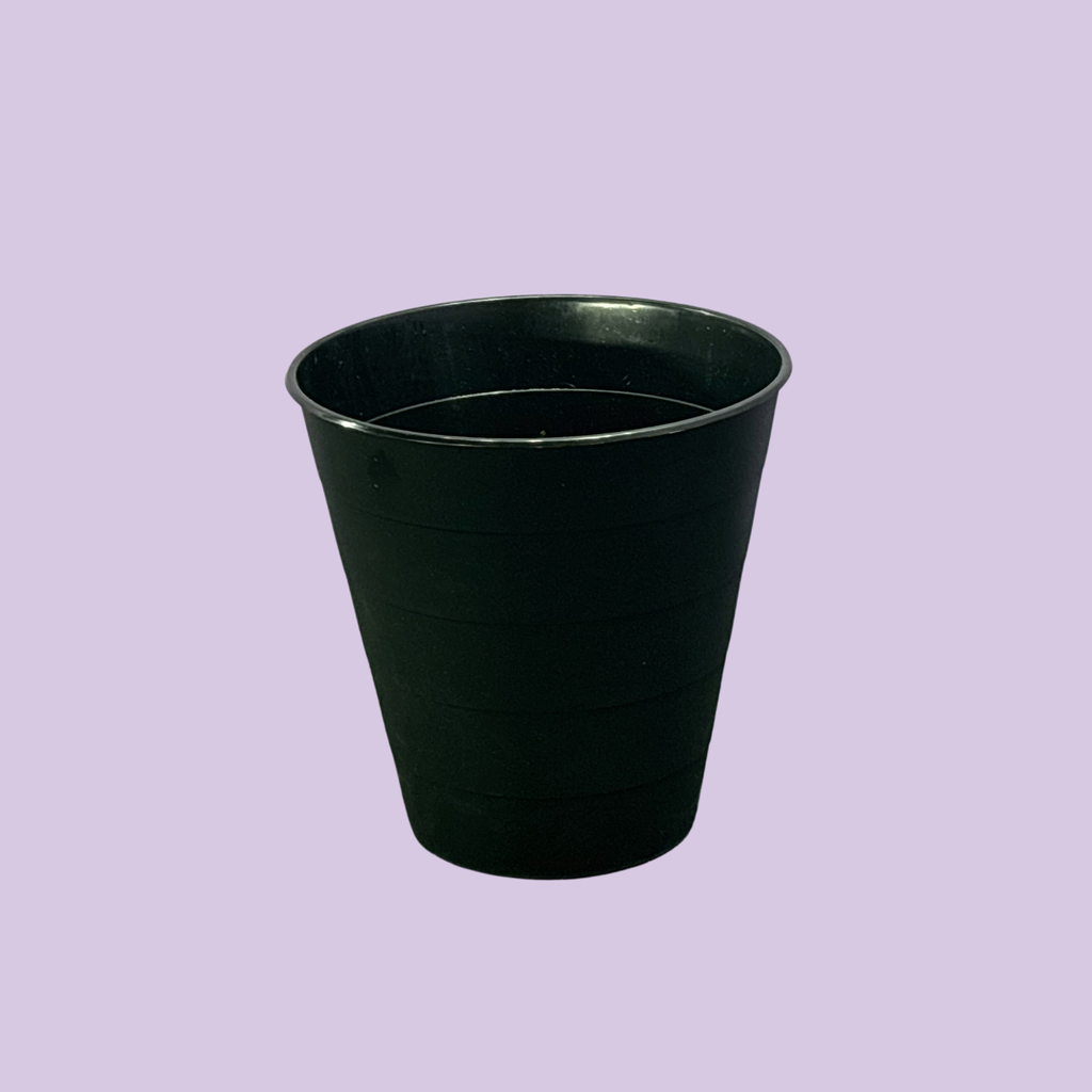 Trash bin, Svart