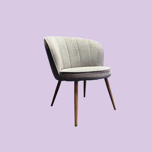 [1662] Lounge stol Holmdrup - Grå