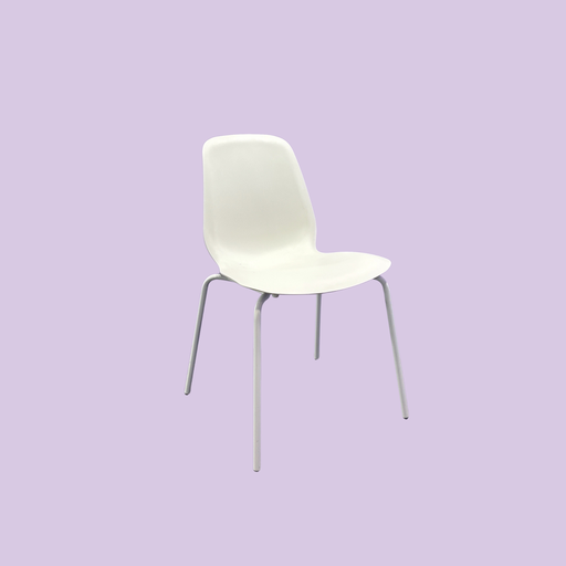 [2109] Aina Café chair - White 